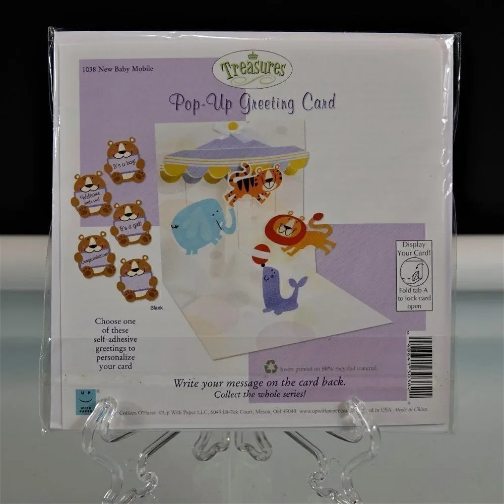 Treasures pop up